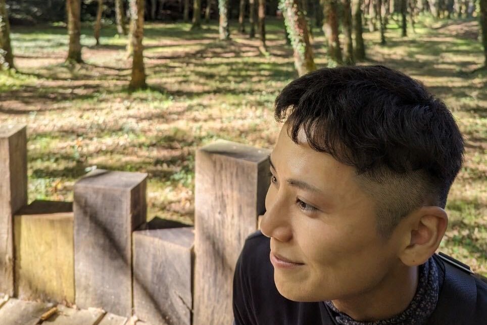 森の中のRyosukeさん